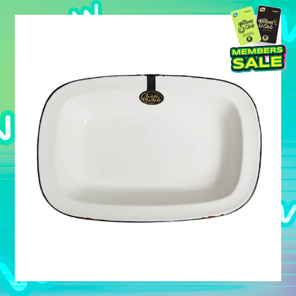 Enamel Blue 10.5 inch Baking Dish EB70105 (Lead And Cadmium Free + Microwave + Oven + Dishwasher Safe) 0.71kg