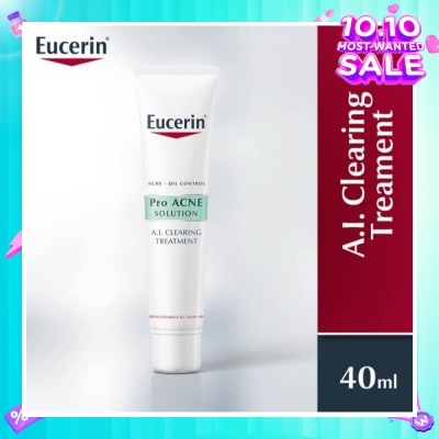 EUCERIN ProAcne Solution A.I. Clearing Treatment Cream (For Acne + Oil Control) 40ml