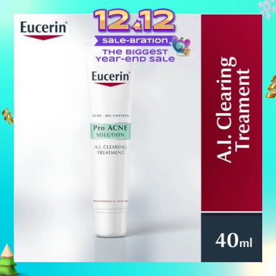 EUCERIN ProAcne Solution A.I. Clearing Treatment Cream (For Acne + Oil Control) 40ml