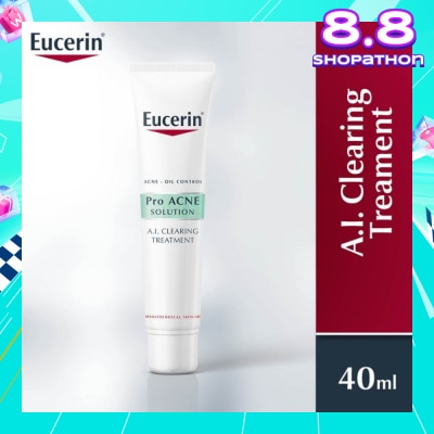 EUCERIN ProAcne Solution A.I. Clearing Treatment Cream (For Acne + Oil Control) 40ml