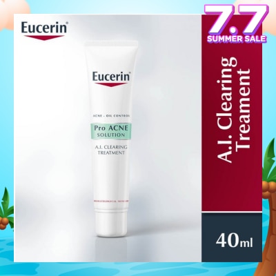 EUCERIN ProAcne Solution A.I. Clearing Treatment Cream (For Acne + Oil Control) 40ml