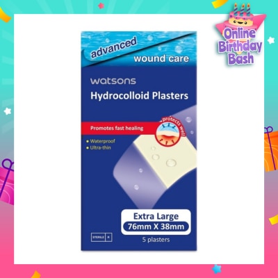 WATSONS Hydrocolloid Plasters Advanced Wound Care 5 Plasters
