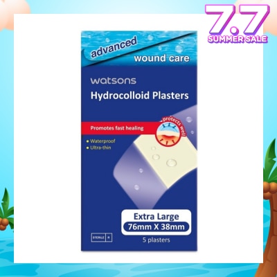 WATSONS Hydrocolloid Plasters Advanced Wound Care 5 Plasters