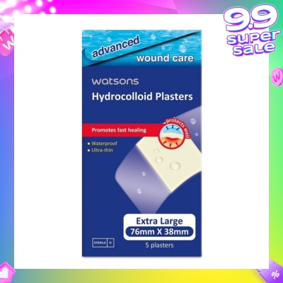 WATSONS Hydrocolloid Plasters Advanced Wound Care 5 Plasters