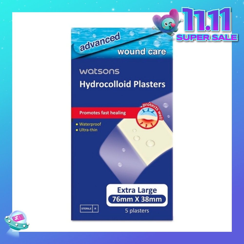 Hydrocolloid Plasters Advanced Wound Care 5 Plasters