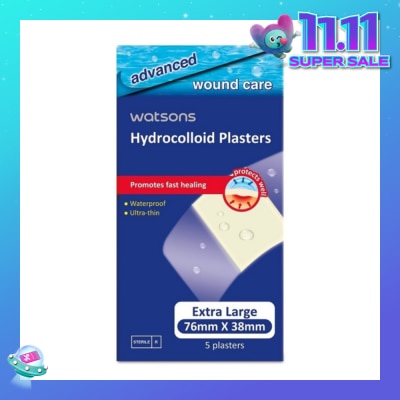 WATSONS Hydrocolloid Plasters Advanced Wound Care 5 Plasters
