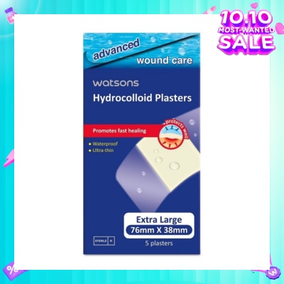 WATSONS Hydrocolloid Plasters Advanced Wound Care 5 Plasters