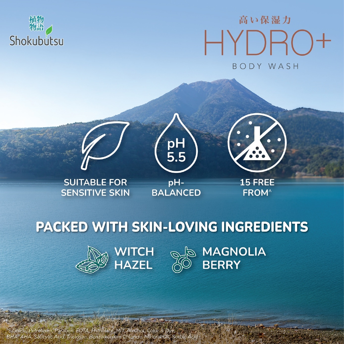 Hydro+ Smooth Care Body Wash 900ml