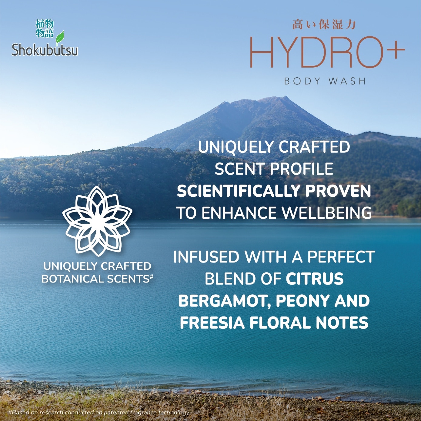 Hydro+ Smooth Care Body Wash 900ml