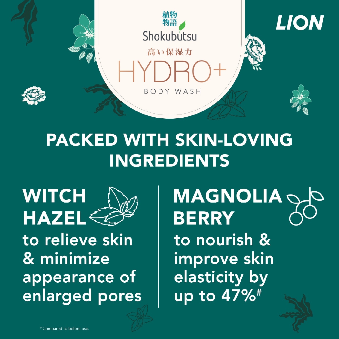 Hydro+ Smooth Care Body Wash 900ml image