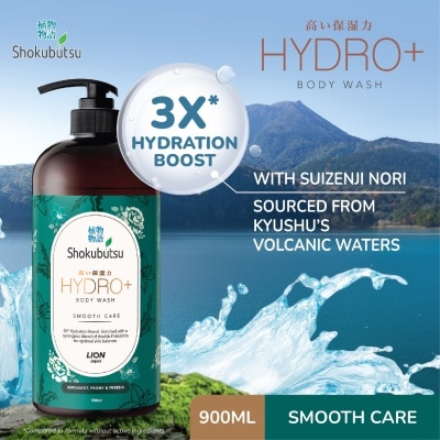 SHOKUBUTSU - Hydro+ Smooth Care Body Wash 900ml