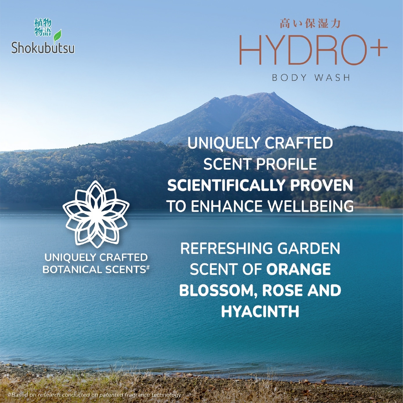 Hydro+ Lumi Glow Body Wash 900ml