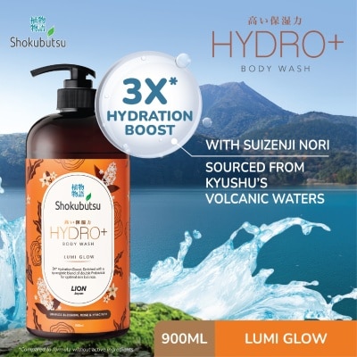 SHOKUBUTSU - Hydro+ Lumi Glow Body Wash 900ml