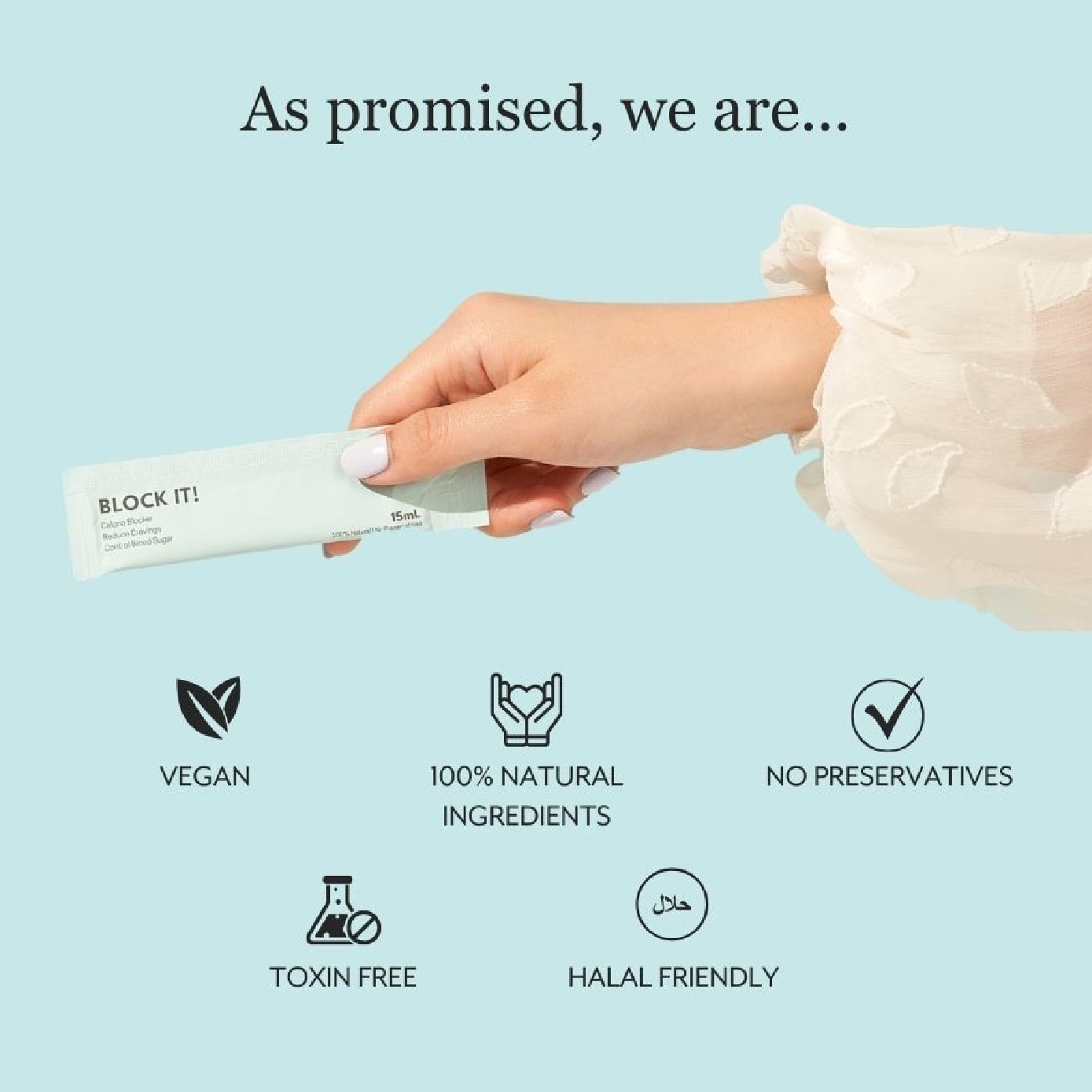 Block It + Lactolean Ultimate Slimming & Detox Bundle Set 15s + 15s