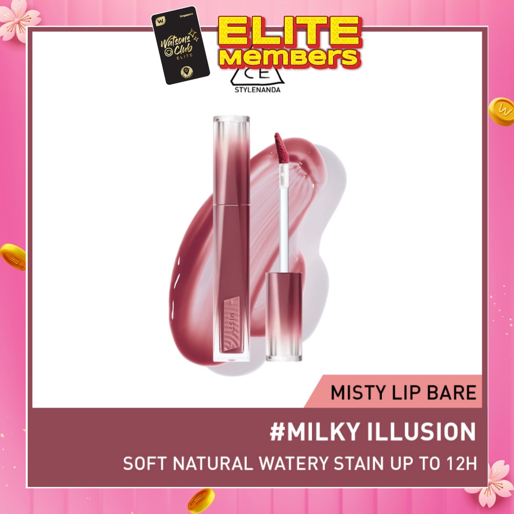 3CE Misty Lip Bare 03 Milki Illusion 32g