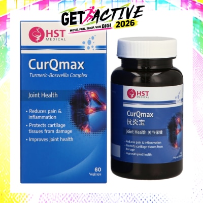 HST - CurQmax for Joint Health Vegicaps 60s image