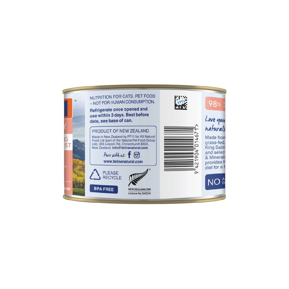 Lamb & Salmon Feast Canned Cat Food 170g