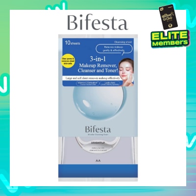 BIFESTA Cleansing Sheets Brightup 10s