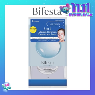 BIFESTA Cleansing Sheets Brightup 10s