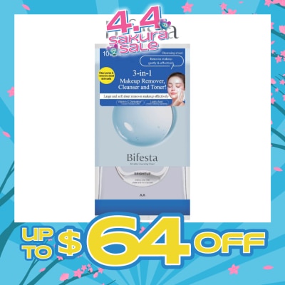 BIFESTA - Cleansing Sheets Brightup 10s