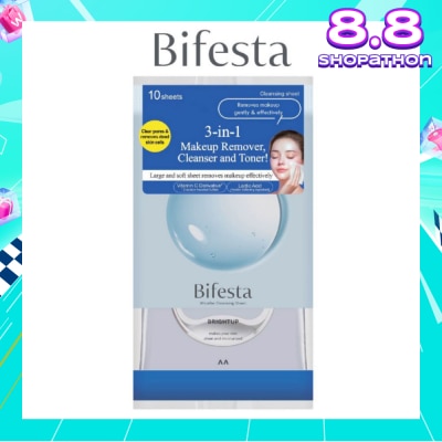 BIFESTA Cleansing Sheets Brightup 10s