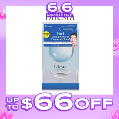 BIFESTA - Cleansing Sheets Brightup 10s