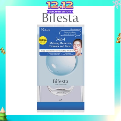 BIFESTA Cleansing Sheets Brightup 10s