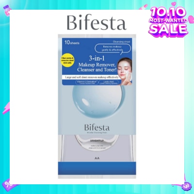 BIFESTA Cleansing Sheets Brightup 10s