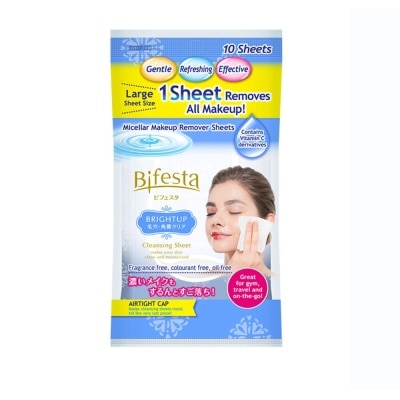 BIFESTA Cleansing Sheets Brightup 10s