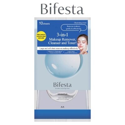 BIFESTA Cleansing Sheets Brightup 10s