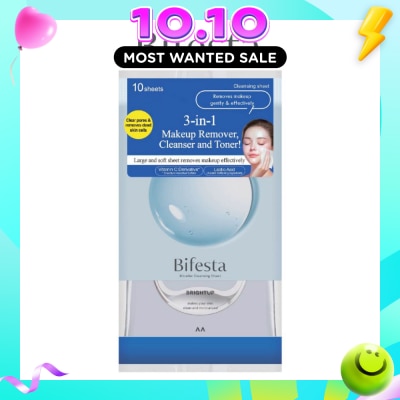 BIFESTA Cleansing Sheets Brightup 10s image