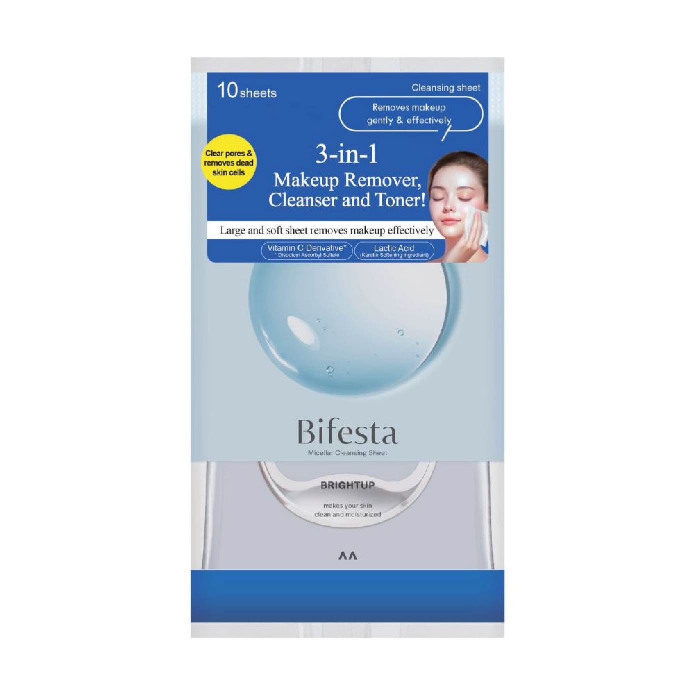 Cleansing Sheets Brightup 10s