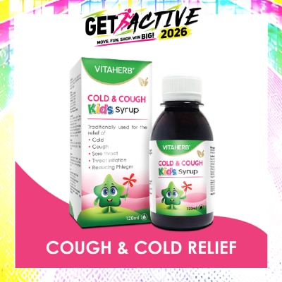 VITAHERB - Cold & Cough Kids Syrup 120ml image