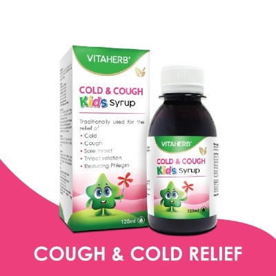 VITAHERB Cold & Cough Kids Syrup 120ml