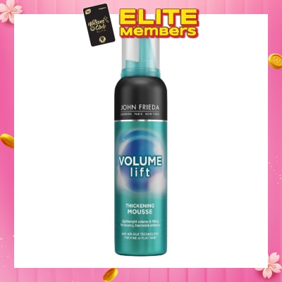 JOHN FRIEDA Frizz Ease Volume Lift Thickening Mousse 200ml