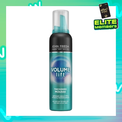 JOHN FRIEDA Frizz Ease Volume Lift Thickening Mousse 200ml