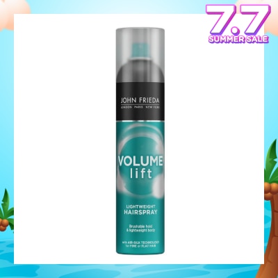 JOHN FRIEDA Volume Lift Lightweight Hairspray (For Hair Fullness & Long Lasting Hold) 250ml