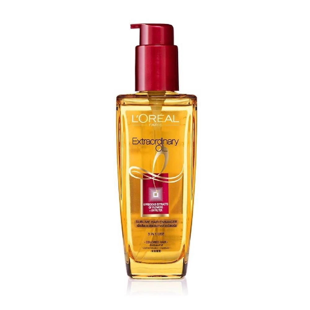 Extraordinary Oil Hair Treatment Red Hair Oil with UV Filter (For Fine & Coloured Hair) 100ml