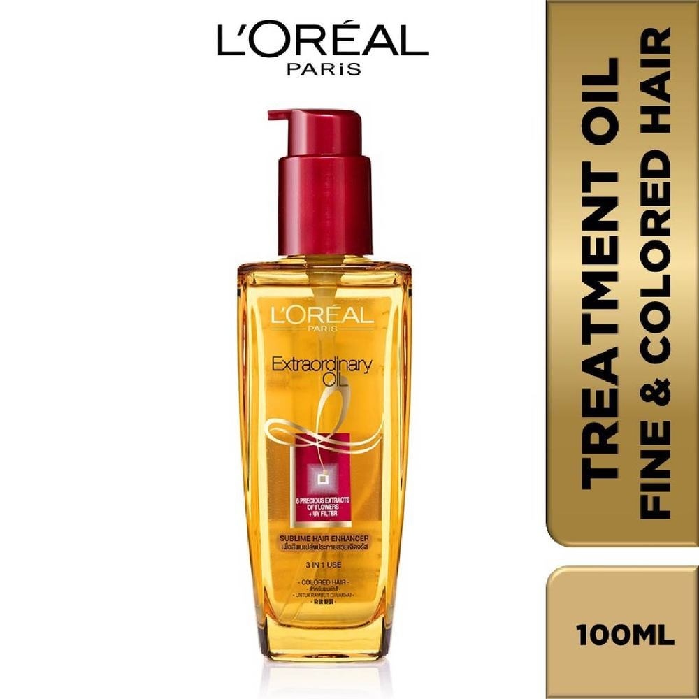 Extraordinary Oil Hair Treatment Red Hair Oil with UV Filter (For Fine & Coloured Hair) 100ml