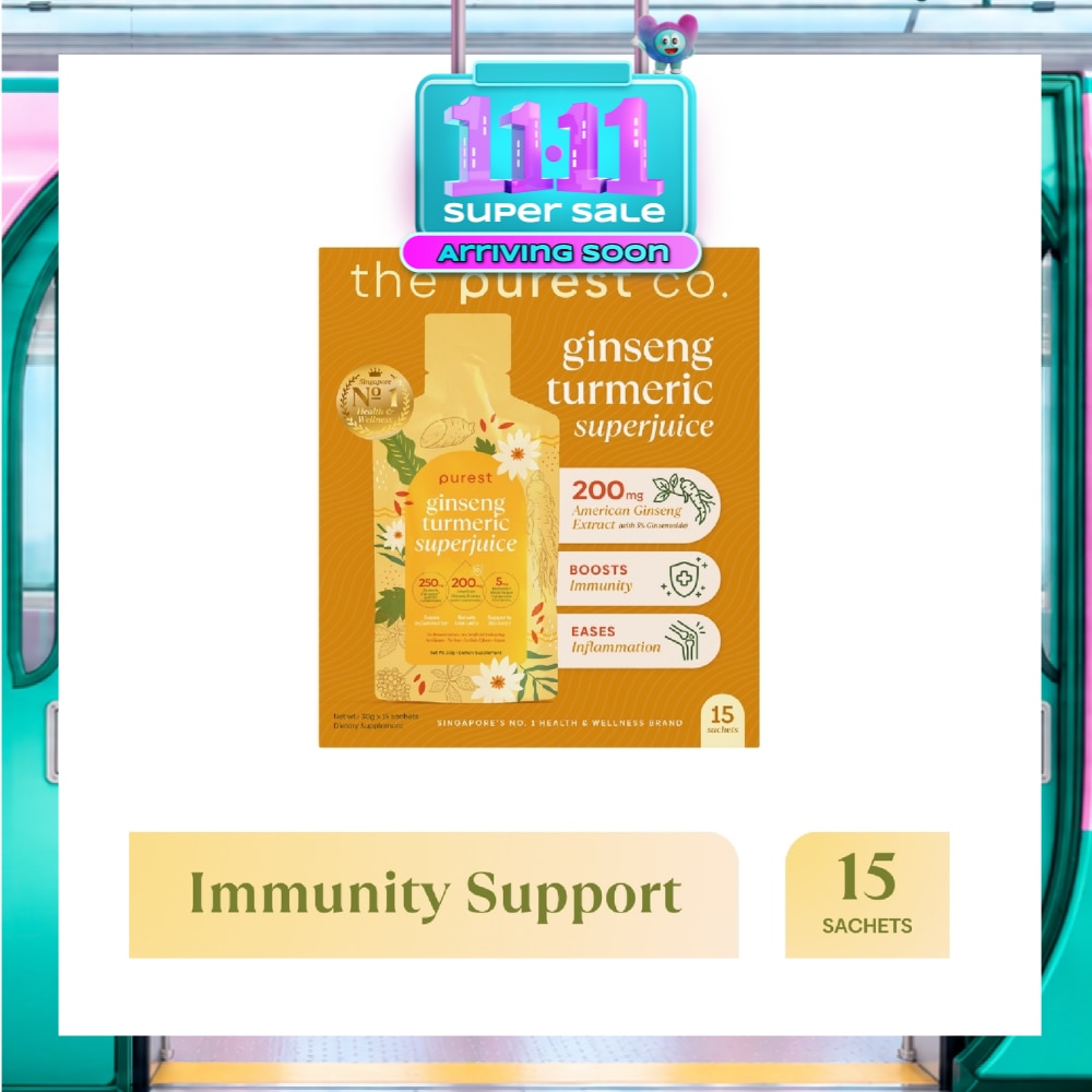 Ginseng Turmeric Superjuice Dietary Supplement Sachet 30g x 15s image
