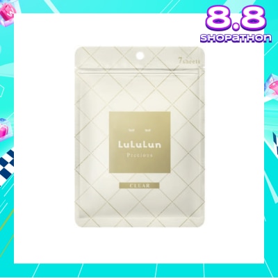LULULUN Face Mask Precious Clear 7s