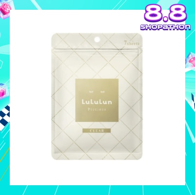 LULULUN Face Mask Precious Clear 7s