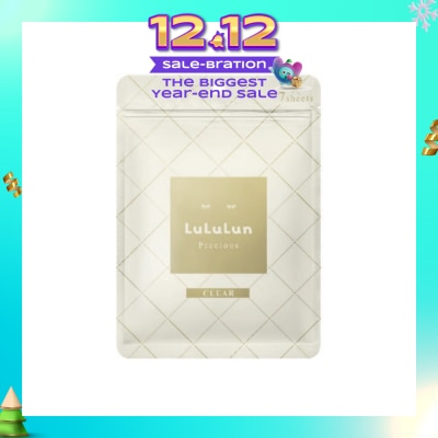 LULULUN Face Mask Precious Clear 7s (Expiry: Jun`2026)