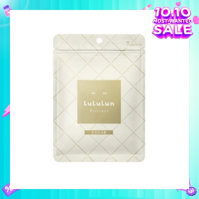 LULULUN Face Mask Precious Clear 7s (Expiry: Jun`2026)