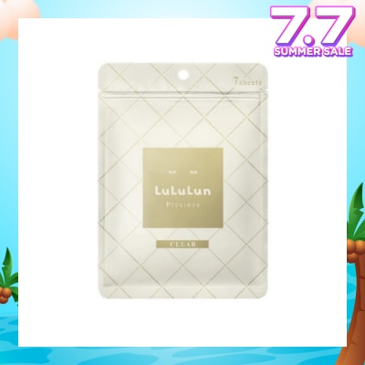 LULULUN Face Mask Precious Clear 7s