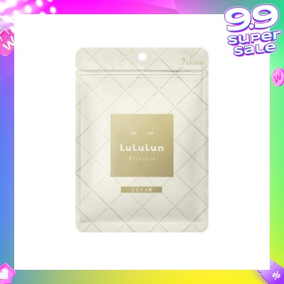 LULULUN Face Mask Precious Clear 7s