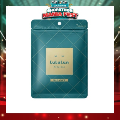 LULULUN - Face Mask Precious Balance (With Deep Moisturizing Hypoallergenic Formula) 7s