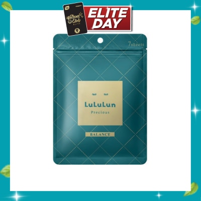 LULULUN Face Mask Precious Balance (With Deep Moisturizing Hypoallergenic Formula) 7s image