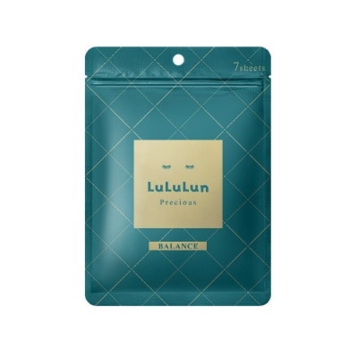 LULULUN Face Mask Precious Balance (With Deep Moisturizing Hypoallergenic Formula) 7s