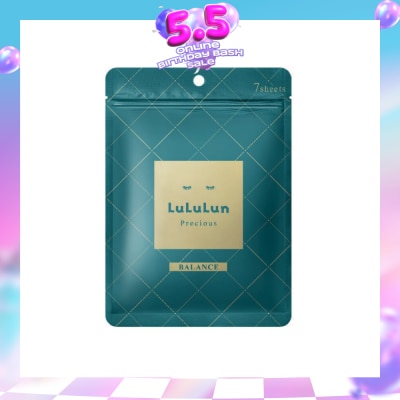 LULULUN - Face Mask Precious Balance (With Deep Moisturizing Hypoallergenic Formula) 7s